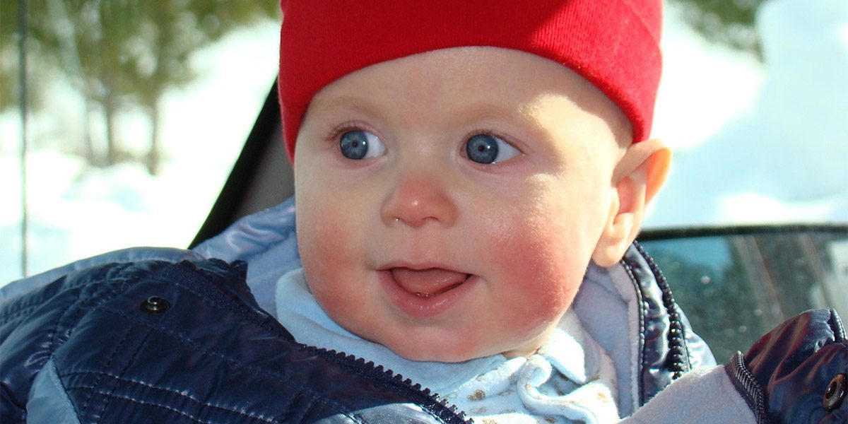 nega bebine koze zimi